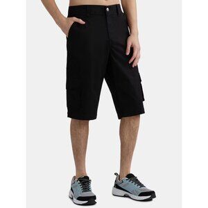 George Men's & Big Men's Messenger Cargo Shorts, 14" Inseam, Size 30, Relaxed